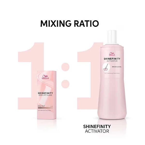 Vopsea demi-permanenta shinefinity zero lift glaze