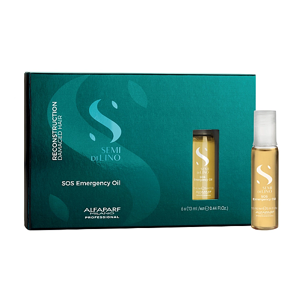 Serum tratament semi di lino de reconstructie 6x13ml reconstruction sos emergency oil