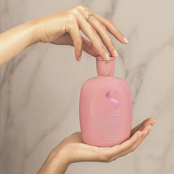 Sampon semi di lino de hidratare moisture nutritive shampoo