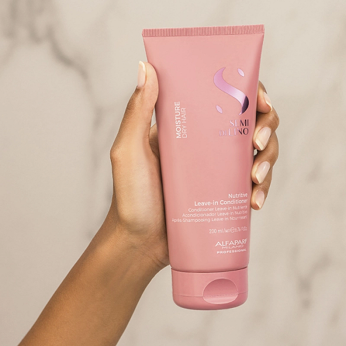 Balsam fara clatire semi di lino de hidratare moisture nutritive leave-in conditioner