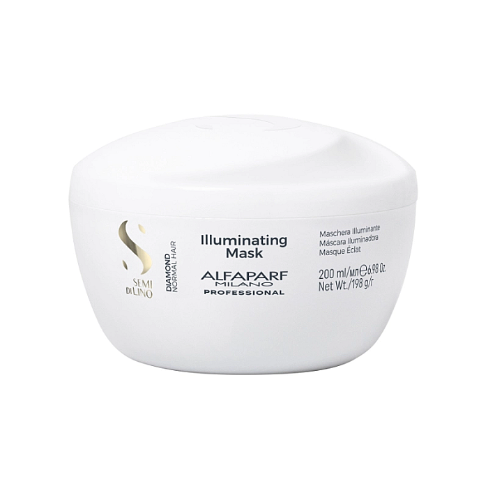 Masca semi di lino de stralucire diamond illuminating mask