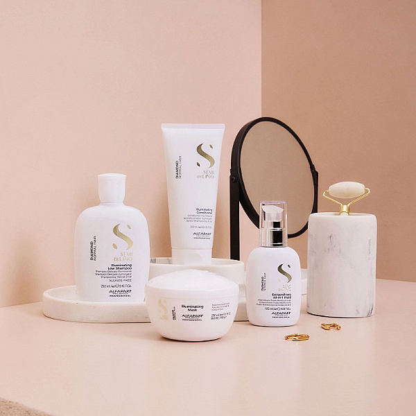 Masca semi di lino de stralucire diamond illuminating mask