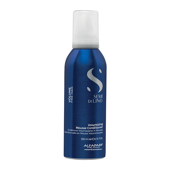 Spuma-balsam semi di lino pentru volum volumizing mousse conditioner