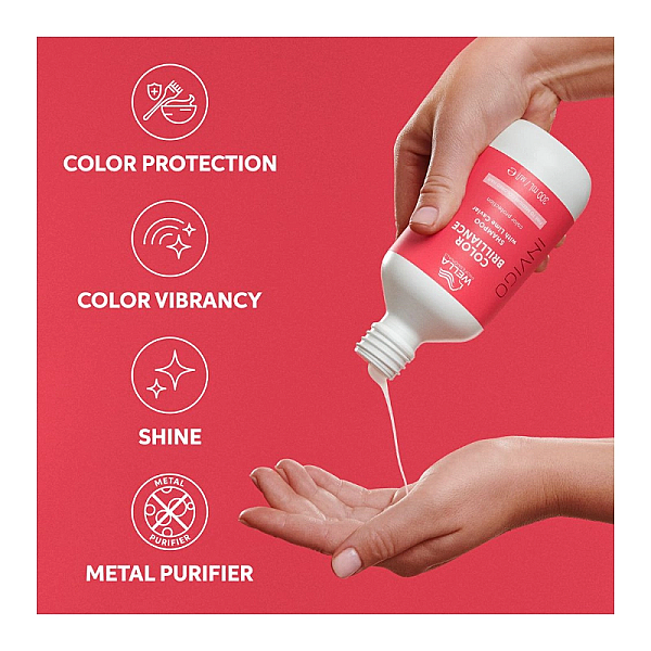Sampon pentru par vopsit cu structura fina sau normala invigo brilliance shampoo fine