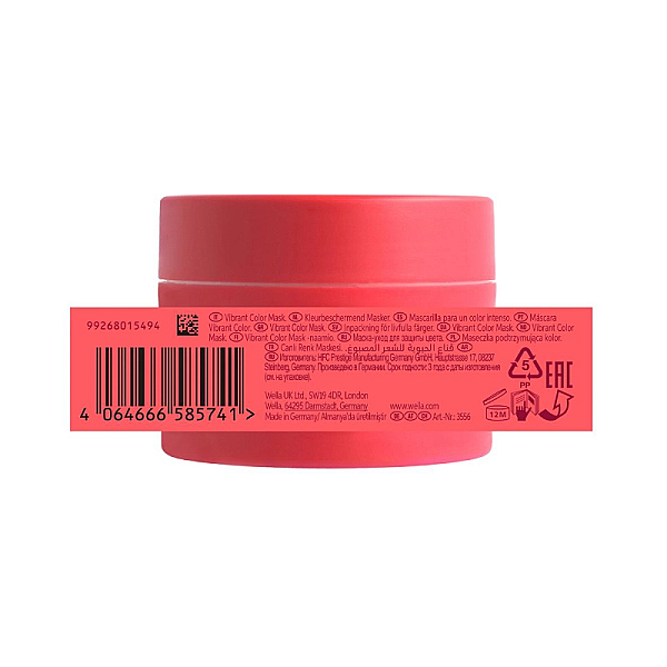 Masca pentru par vopsit cu structura fina sau normala invigo brilliance mask fine 