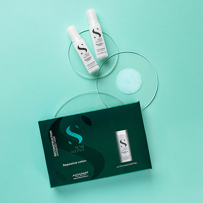Lotiune tratament pentru reconstructie semi di lino reconstruction reparative lotion 6x13 ml