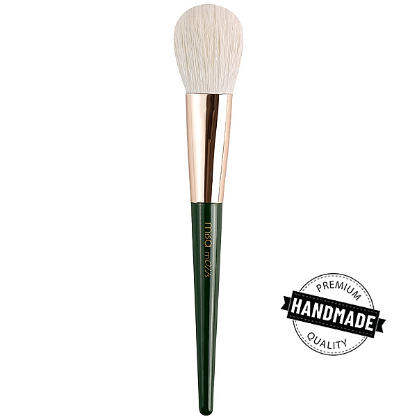 Pensula emerald pentru aplicare fond de ten din par sintetic/capra m011s