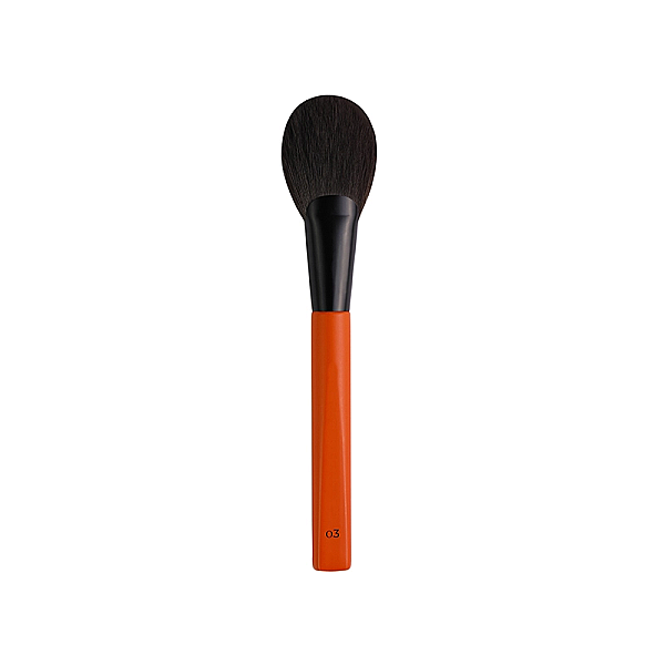 Pensula orange kiss pentru aplicare pudra din fibra de jess 03