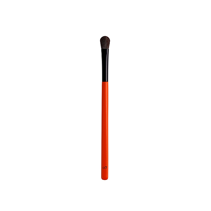 Pensula orange kiss pentru aplicare fard din fibra vegana si de mangusta o7