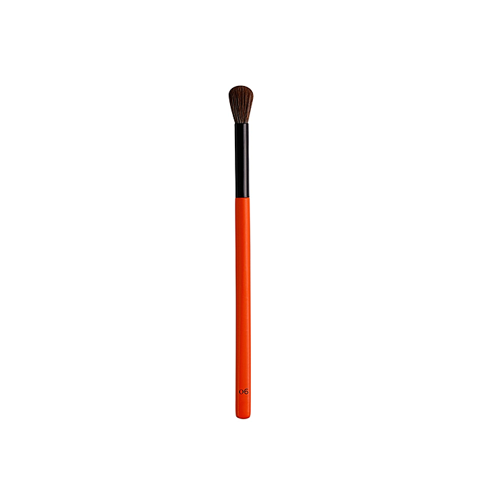 Pensula orange kiss pentru blending din fibra vegana si de bursuc o6