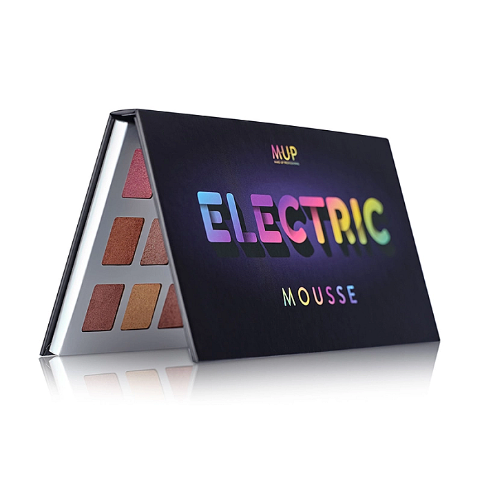 Paleta 21 farduri cremoase electric mousse palette
