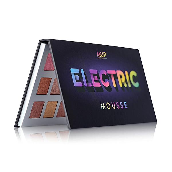 Paleta 21 farduri cremoase electric mousse palette