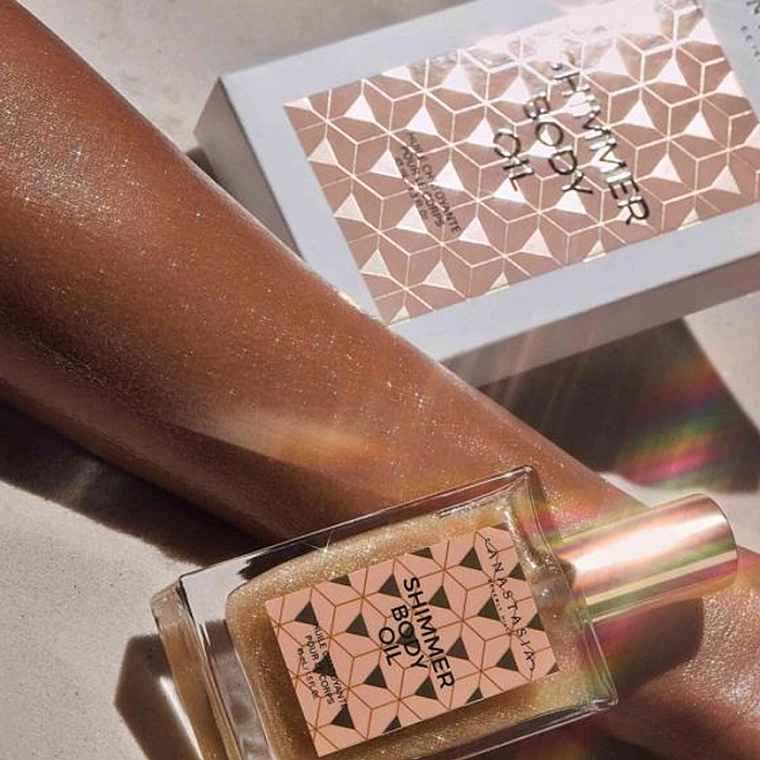 Ulei cu particule stralucitoare shimmer body oil