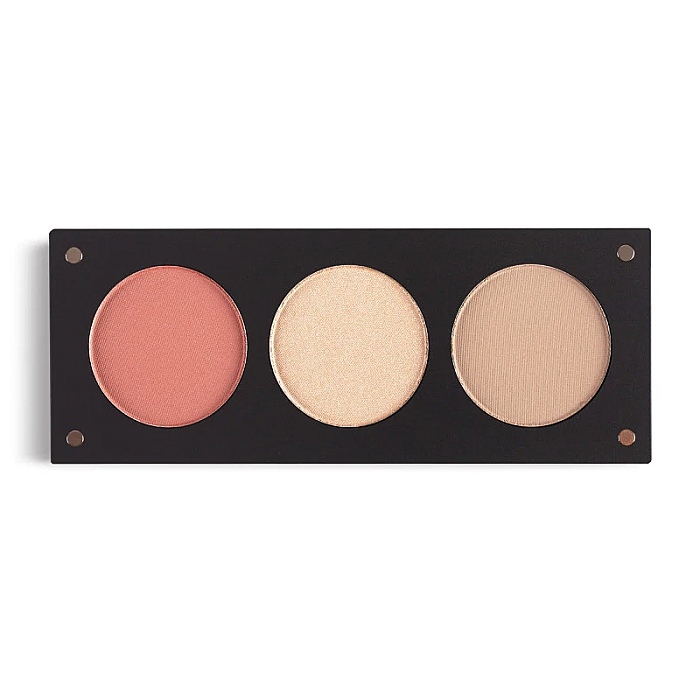 Paleta trio blush, iluminator si sculpting hot stuff