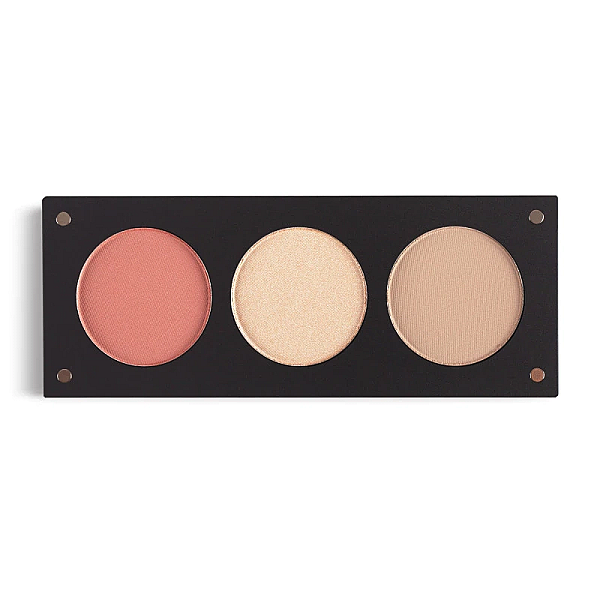 Paleta trio blush, iluminator si sculpting hot stuff