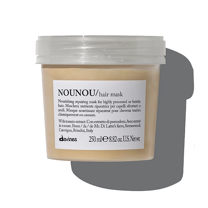 Masca nutritiva pentru par uscat, tratat chimic nounou mask
