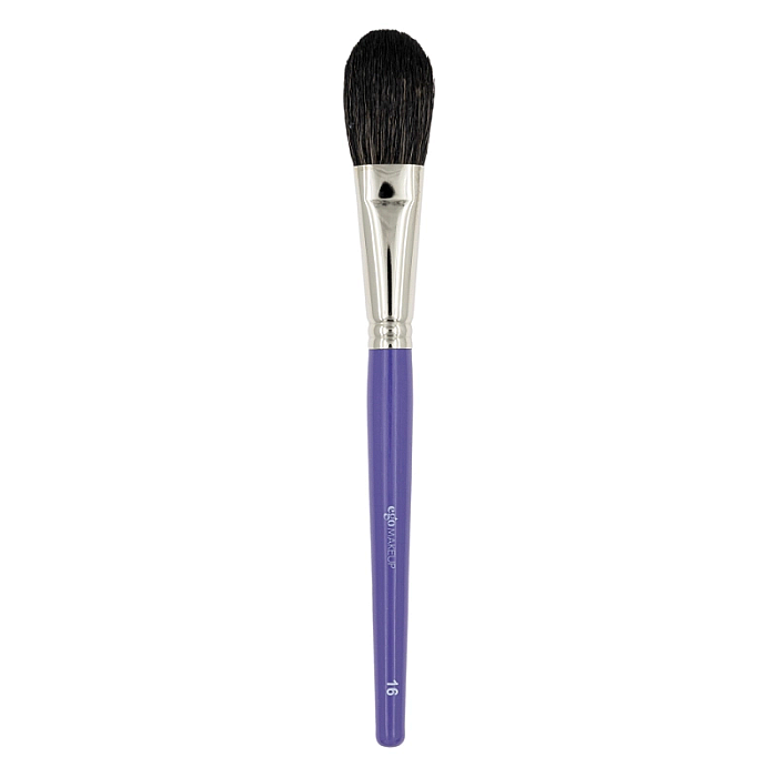 Pensula ego 16 pentru pudra din par natural de ponei si capra 