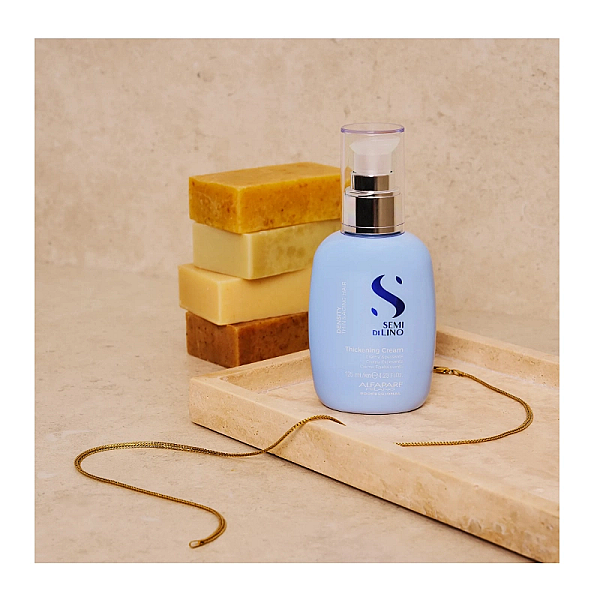 Crema densificatoare pentru par subtire density thickening semi di lino 