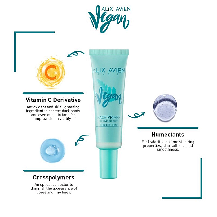 Baza de machiaj vegana pentru ten mixt si gras face primer
