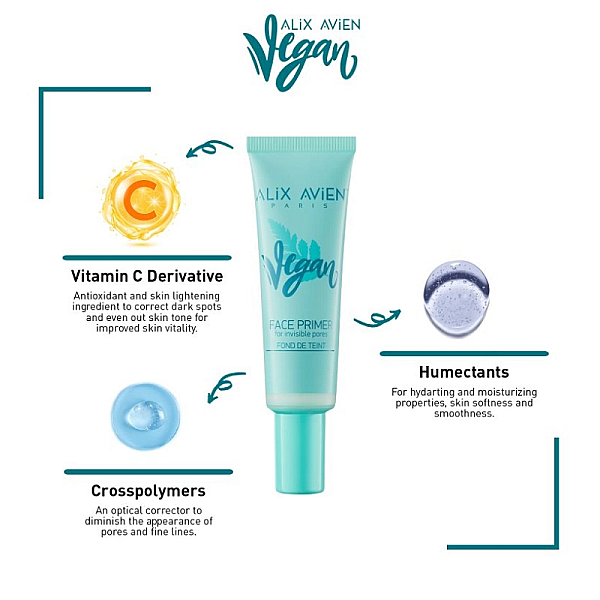 Baza de machiaj vegana pentru ten mixt si gras face primer