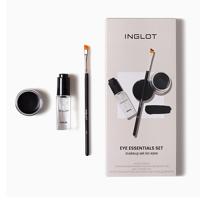 Set 3 produse must have eye essentials set - gel 77, duraline si pensula 31t
