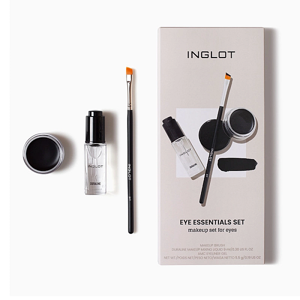 Set 3 produse must have eye essentials set - gel 77, duraline si pensula 31t