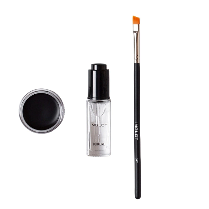 Set 3 produse must have eye essentials set - gel 77, duraline si pensula 31t