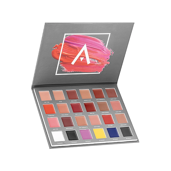 Paleta 24 rujuri cremoase master art lip palette