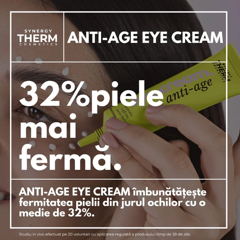 Crema ochi anti cearcane si antirid Anti-Age Eye Cream, cu cafeina