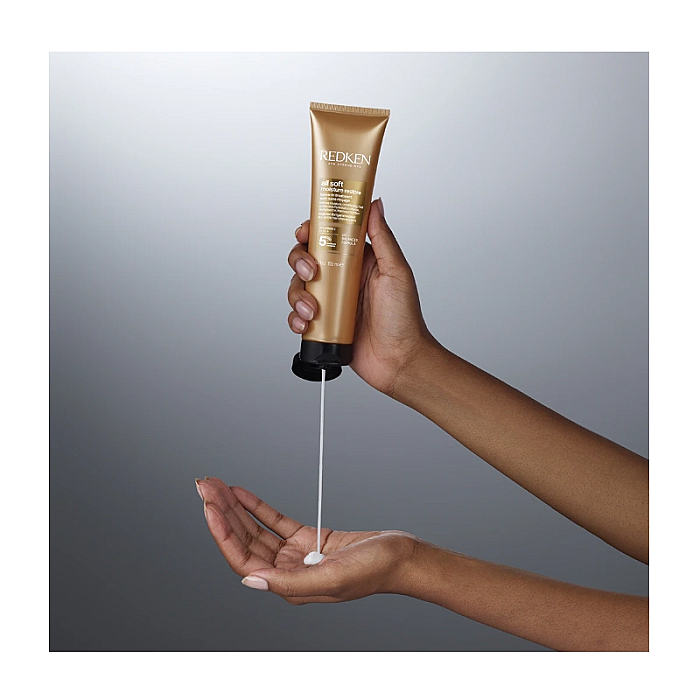Crema profesionala leave-in pentru parul uscat all soft moisture restore