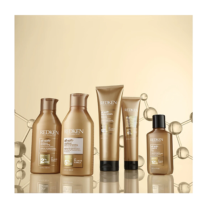 Crema profesionala leave-in pentru parul uscat all soft moisture restore