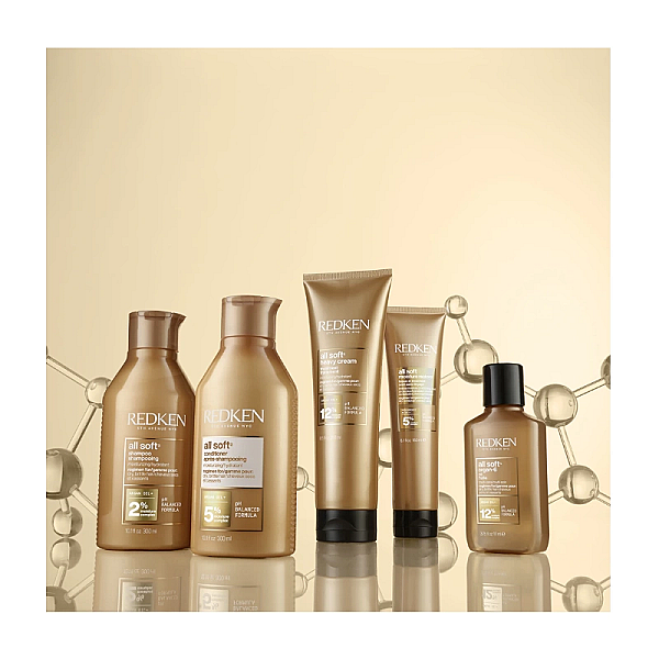 Crema profesionala leave-in pentru parul uscat all soft moisture restore