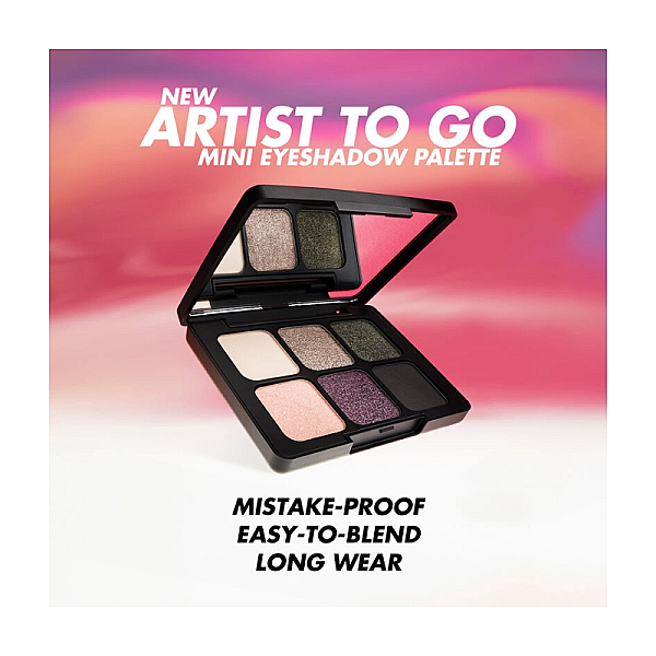 Paleta 6 farduri artist to go