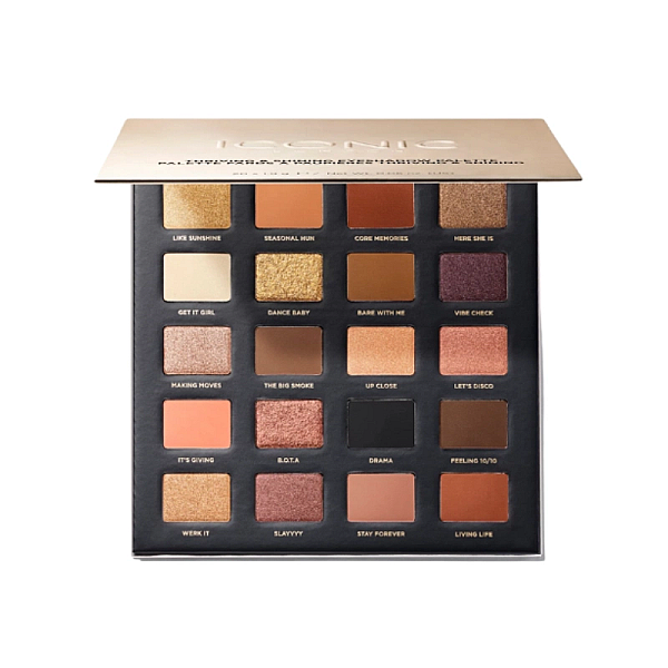Paleta 20 farduri thriving shining eyeshadow palette