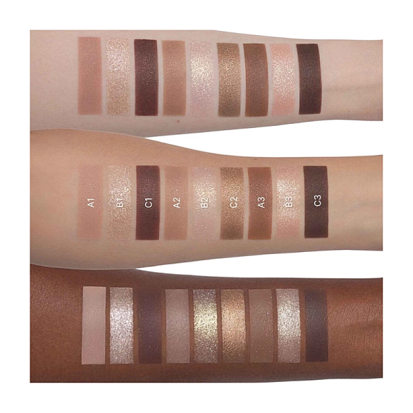 Paleta 9 farduri mini spice eyeshadow palette