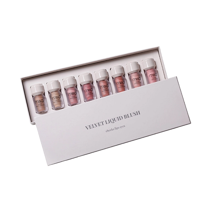 Set 6 x blush lichid + 2 x contur lichid velvet liquid collection