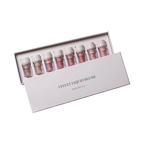 Set 6 x blush lichid + 2 x contur lichid velvet liquid collection
