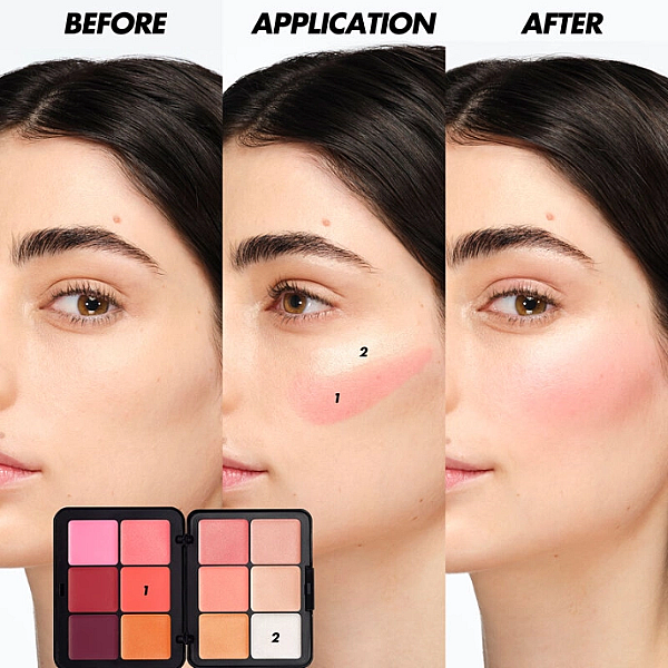 Paleta hd skin blush & glow