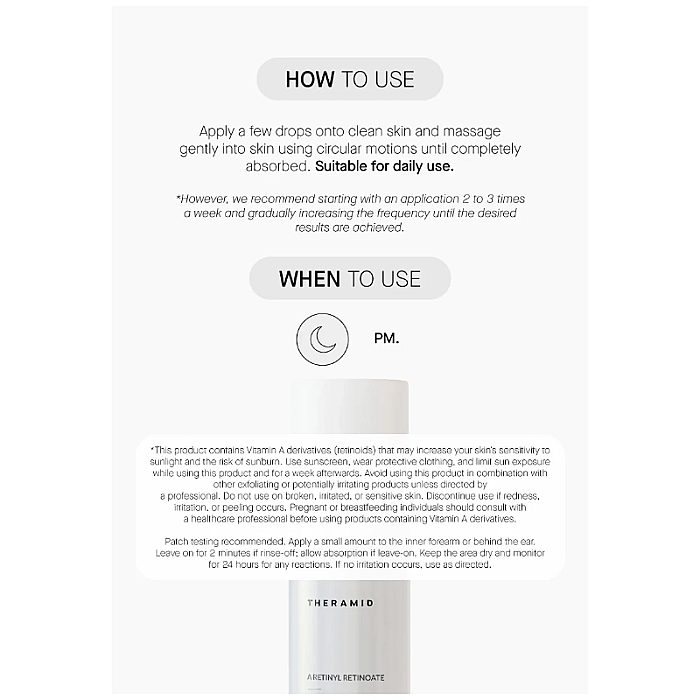 Serum anti-aging cu retinyl retinoate a-retinoate