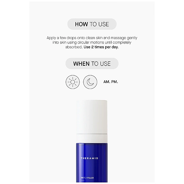 Serum antirid cu acid hialuronic hapca filler