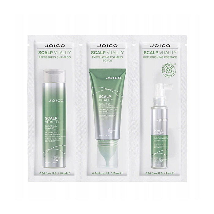 Trio pack pentru problemele scalpului scalp vitality trio foil