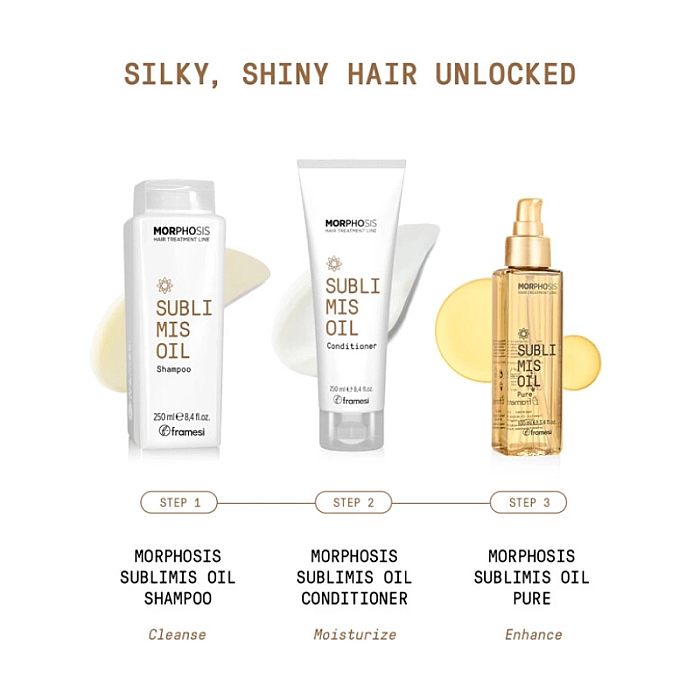 Ulei de par cu ulei de argan sublimis oil pure