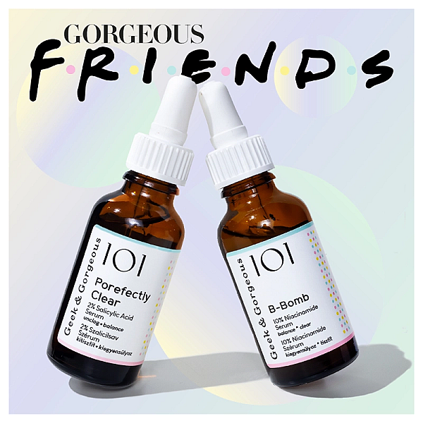 Duo impotriva punctelor negre, ser acid salicilic 30 ml si ser niacinamide 30 ml