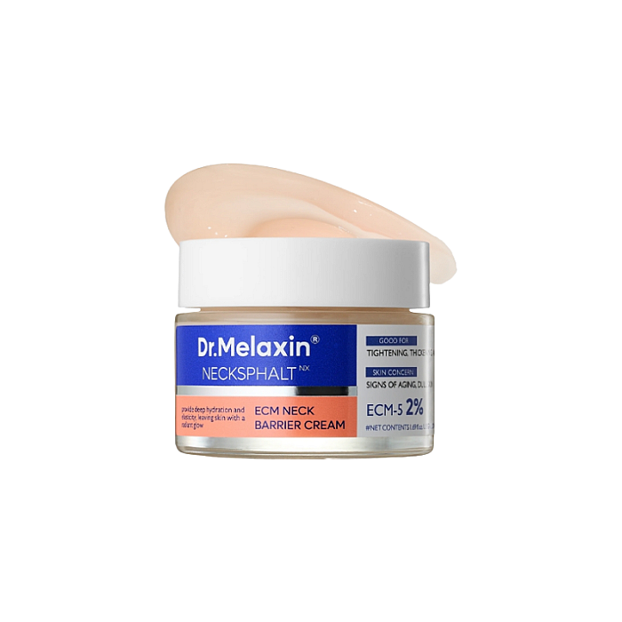 Crema de fermitate si lifting pentru gat cu ECM-5 si Liposome Peptide
