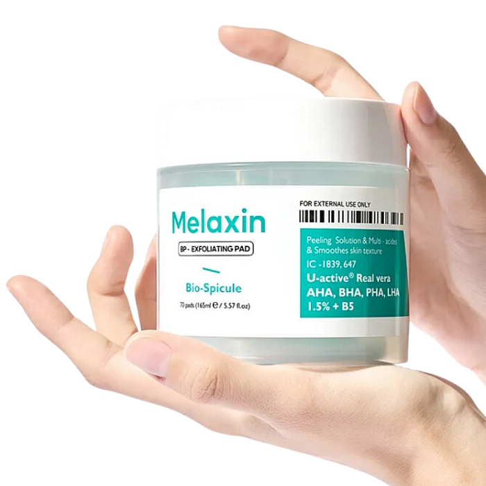 Dischete exfoliante pentru minimizarea porilor