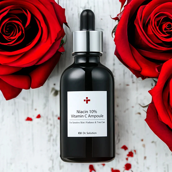 Serum cu Niacinamide 10% si Vitamina C Dr. Solution