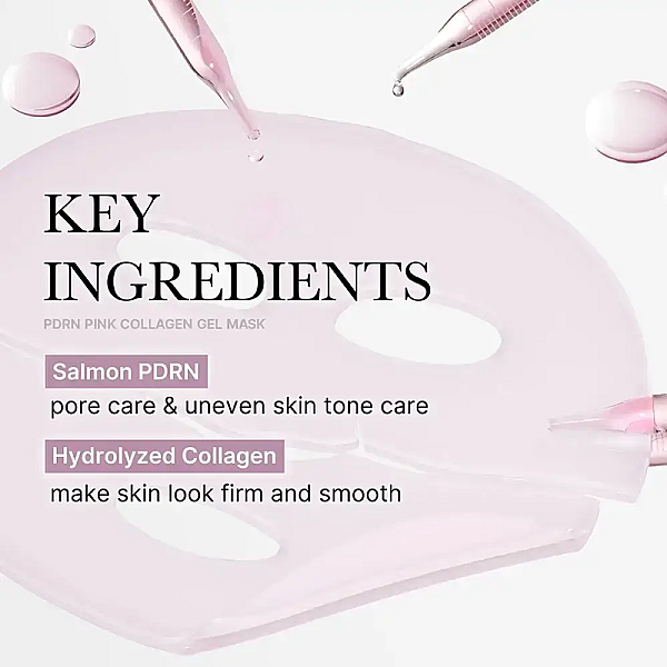 Masca hidrogel cu PDRN si colagen Pink Collagen Gel Mask