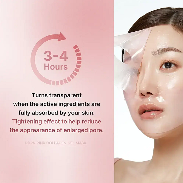 Masca hidrogel cu PDRN si colagen Pink Collagen Gel Mask