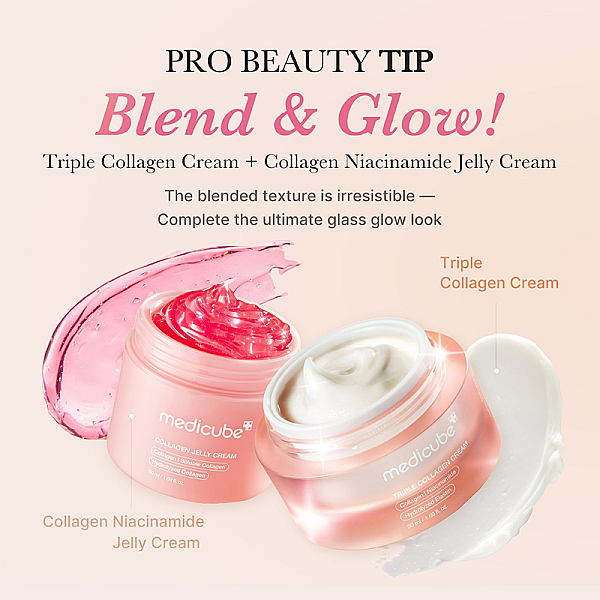 Crema anti-imbatranire cu trei tipuri de colagen Triple Collagen Cream