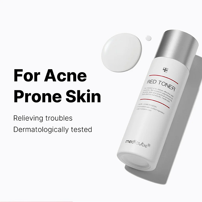 Toner pentru ten acneic cu acid salicilic si Zinc PCA Red Toner 2.0